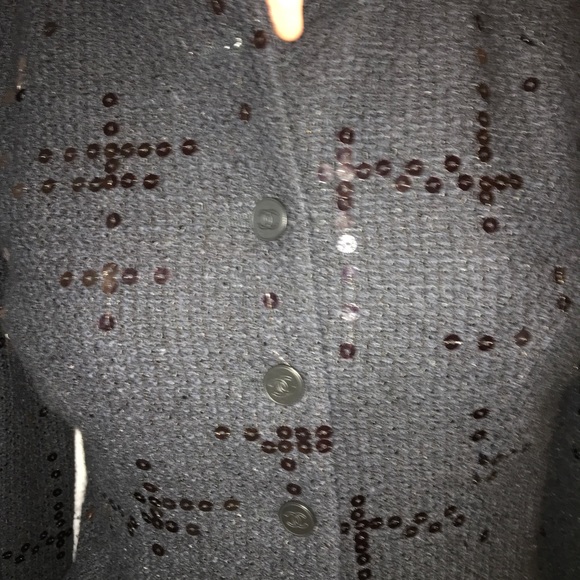 SOLD Chanel Sequin Suit French size 38 - Picture 8 of 16
